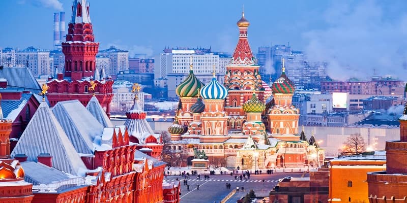 بهترین زمان سفر به روسیه