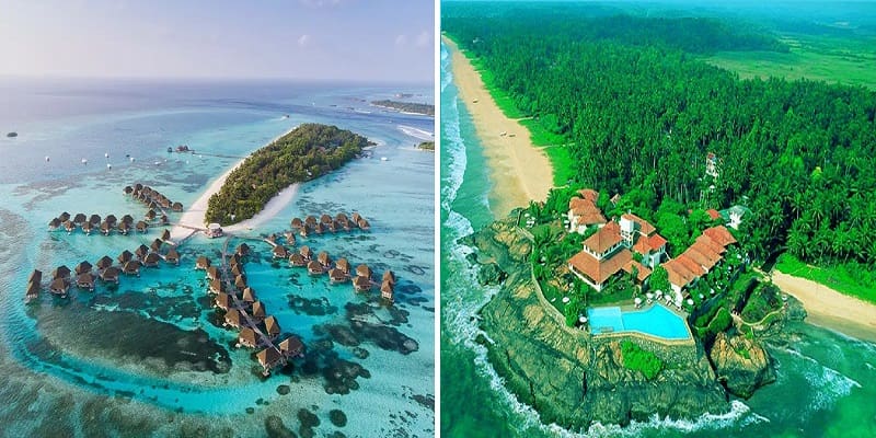 مالدیو بهتر است یا سریلانکا